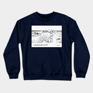 League City Texas Crewneck Sweatshirt